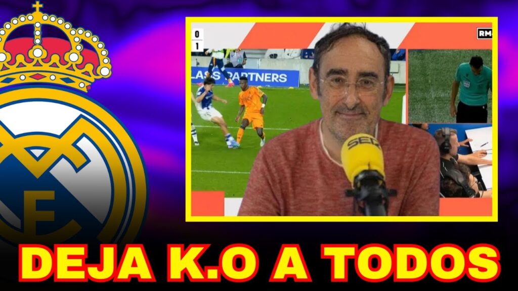 ITURRALDE DEJA K O A TODOS HABLANDO DE LOS DOS PENALTIS A FAVOR DEL MADRID PARA MÍ