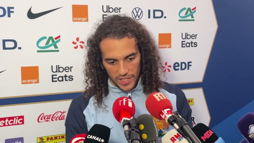 La réaction de Mattéo Guendouzi après la victoire de l’équipe de France face à la Belgique