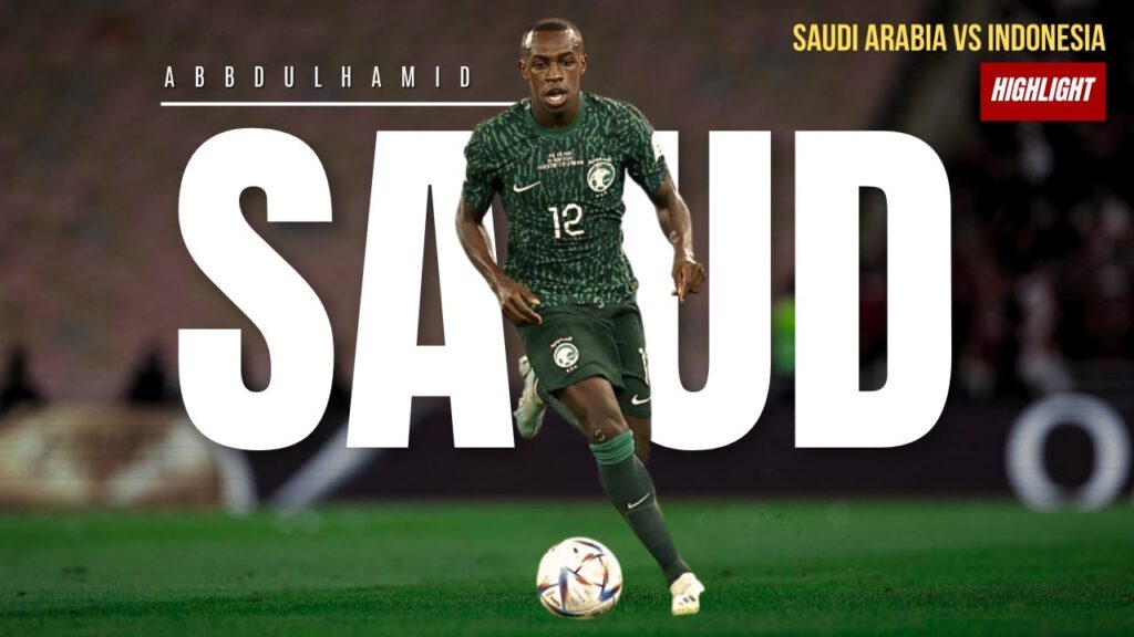 Saud Abdulhamid  سعود عبد الحميد Skills VS Indonesia. Saudia Arabia vs indonesia #asroma