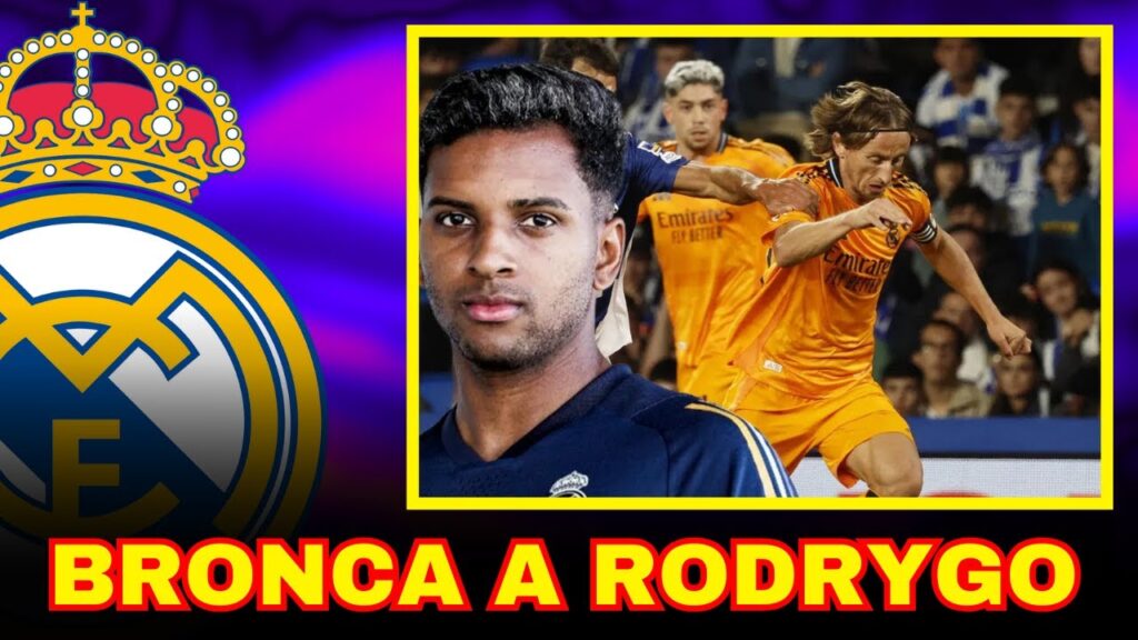 BRONCA DE MODRIC A RODRYGO, CASI LE CUESTA UN GOL EN CONTRA AL MADRID “NO PUEDES…”