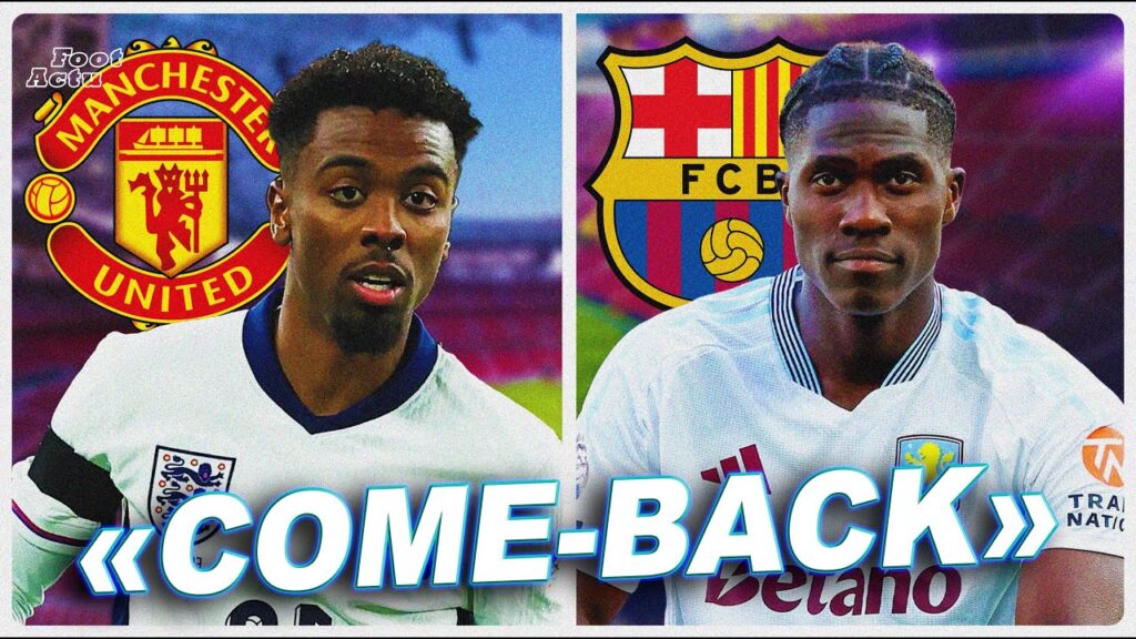 POTINS : Man Utd ENVISAGE de faire revenir ANGEL GOMES ; Le Barça s'intéresse à AMADOU ONANA