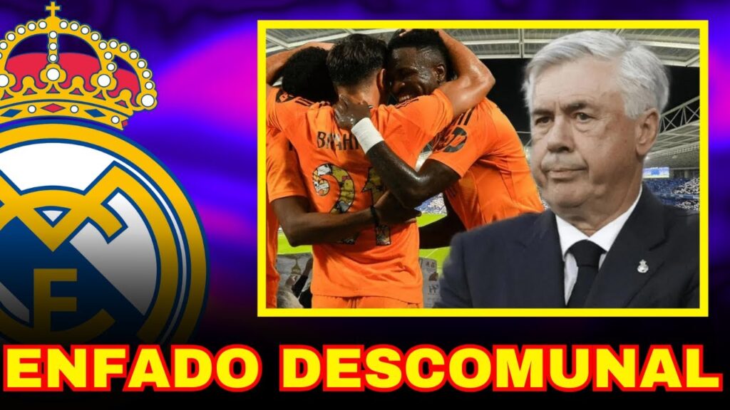 ENFADO DESCOMUNAL DE ANCELOTTI, GRITÓ A RUDIGER Y SEÑALÓ A OTRO JUGADOR “YA ESTÁ BIEN”