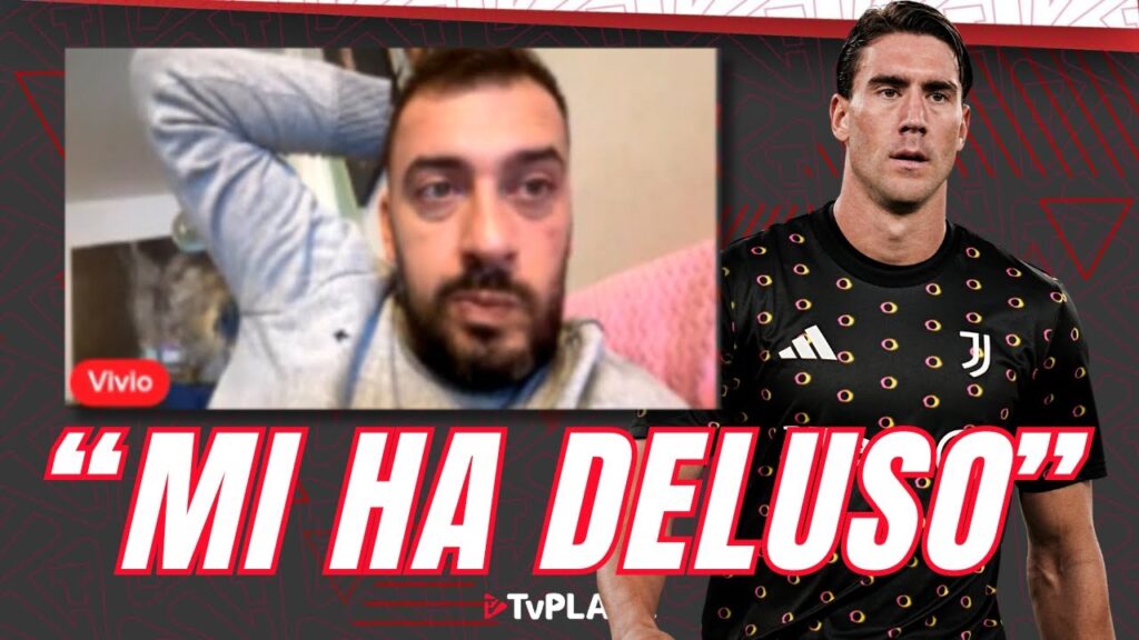 "Vlahovic mi ha DELUSO" ||| Juventus, Viviano CONTRO il serbo e che BORDATE in LIVE