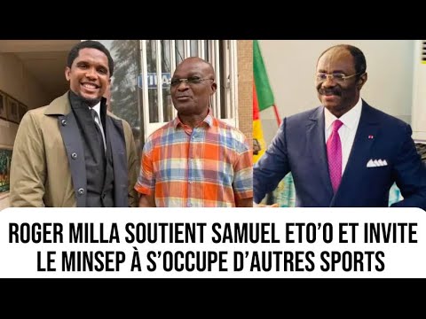 Roger Milla soutient Samuel Eto’o et désavoue Mouelle Kombi ;il pense que la FECAFOOT est victime…