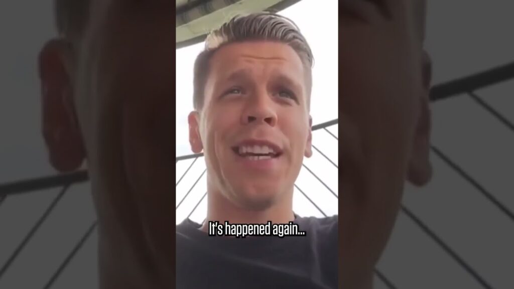 When Wojciech Szczęsny teased Tottenham fans and wasn’t worried about getting fined 😂 #shorts