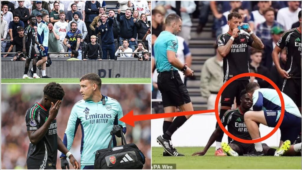 🚑 Bukayo Saka injury vs Tottenham in Arsenal Tottenham London Darby | Bukayo saka injury update