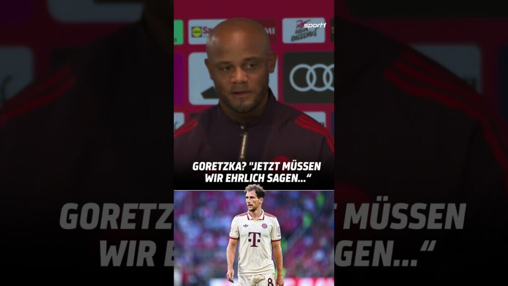 Goretzka? "Jetzt müssen wir ehrlich sagen…“ #shorts #sport1 #fcbayern #goretzka #kompany #bundesliga