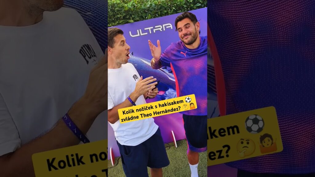 Theo Hernández kope s mým hakisakem!😲 Zvládnete víc??🤔🤷😁