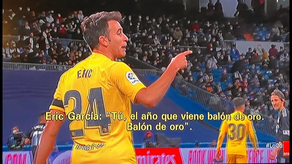 Eric Garcia se "burla" de Vinicius 🔥