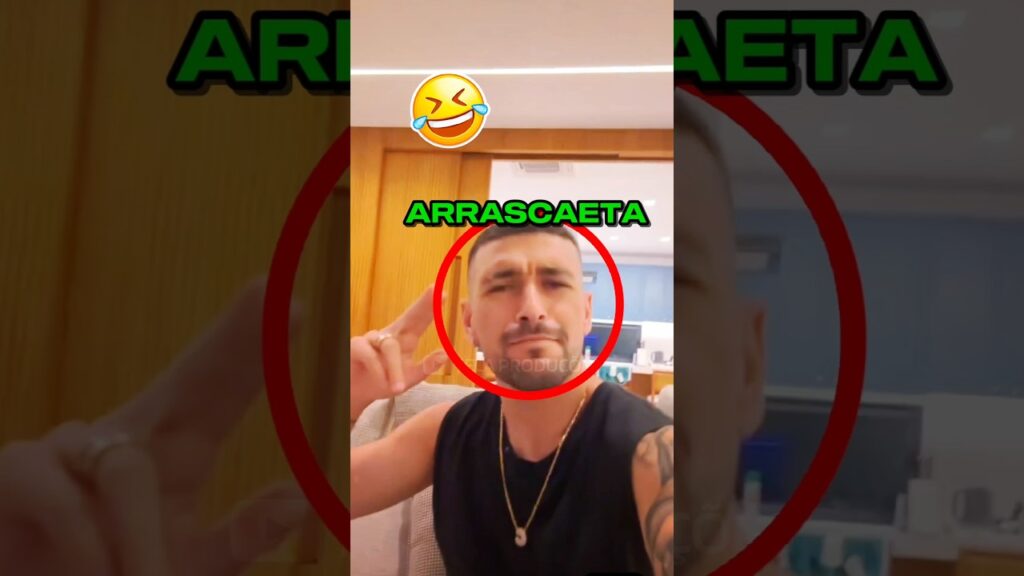 ARRASCAETA está CURTINDO MUITO o ROCK IN RIO!🤣🖤❤️ #flamengo #mengão #shorts #arrascaeta #leopereira