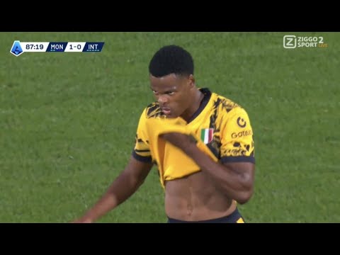 Gol di Denzel Dumfries, Monza-Inter (1-1) Tutti i gol e gli highlights dettagliati