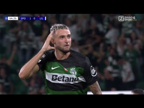 Zeno Debast Goal, Sporting vs Lille (2-0) All Goals and Extended Highlights