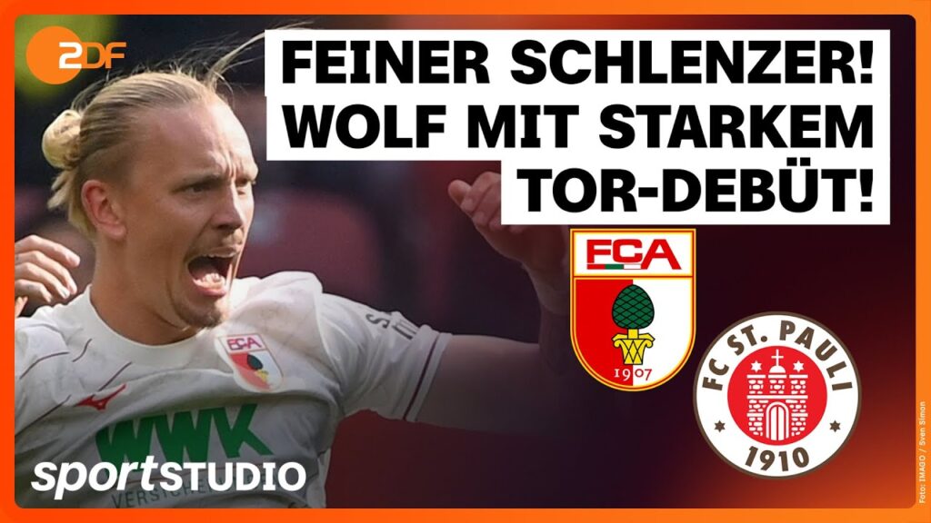 FC Augsburg – FC St. Pauli | Bundesliga, 3. Spieltag Saison 2024/25 | sportstudio