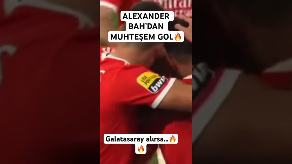 Şu gole bir BAH İ #AlexanderBah #Bah #goals #gol #galatasaray #futbol #football