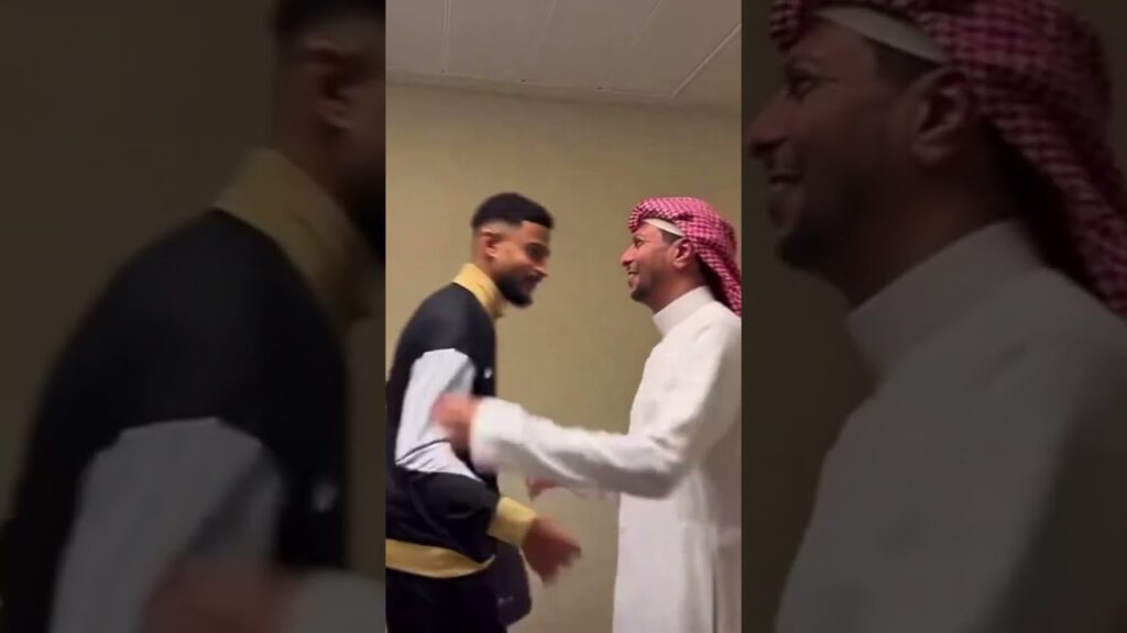 الرئيس "لؤي مشعبي" لـ عبدالإله العمري: نورت يا حبيبي بيتك