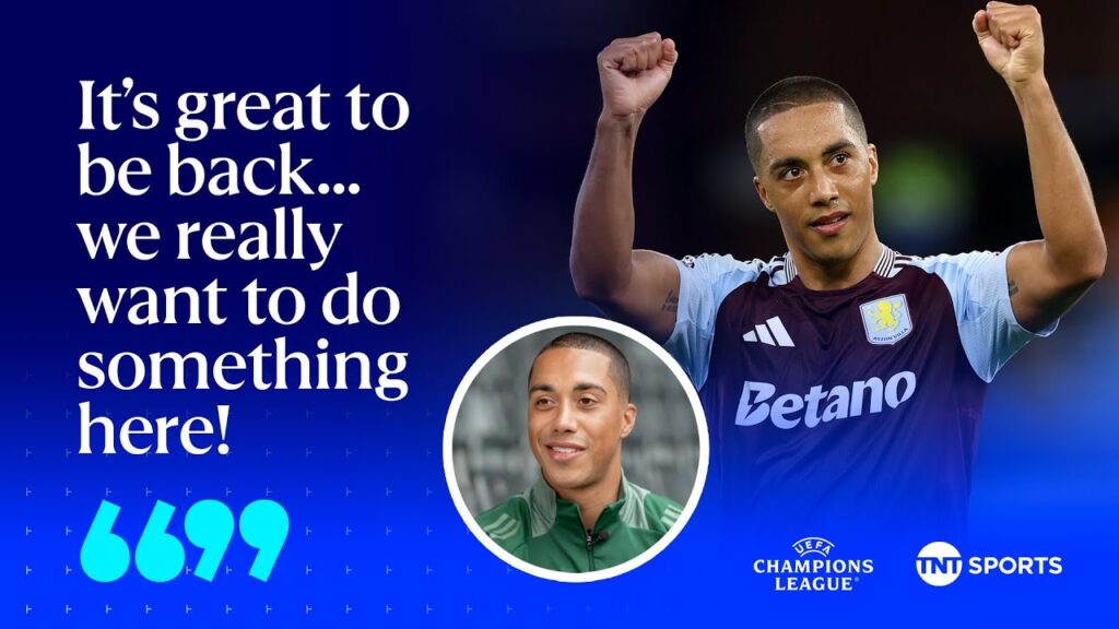 Youri Tielemans CAN'T WAIT for Aston Villa's return to the UEFA Champions League 💥
