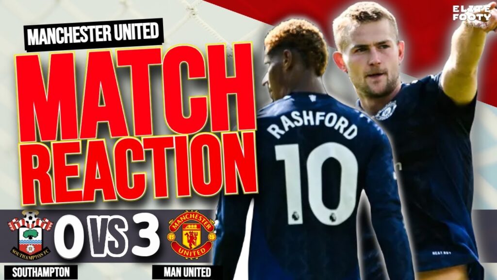 DE LIGT!! UNITED THRASH SOUTHAMPTON 3-0! Epic Match Reaction | Premier League 24/25 #GW4