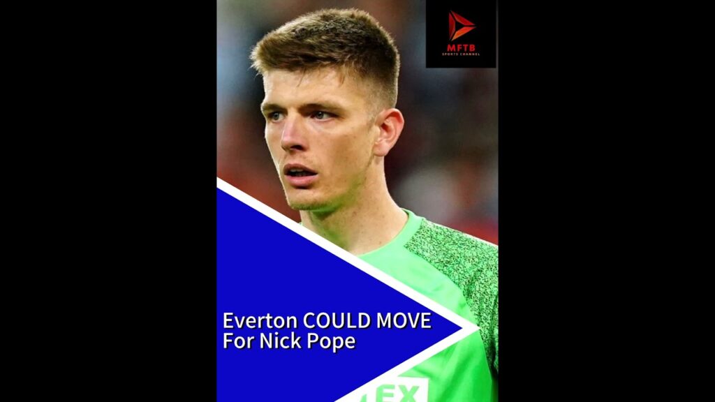 Sean Dyche WANTS NICK POPE ⚽️ #premierleague #evertonfc
