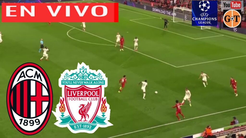 🛑MILAN - LIVERPOOL EN VIVO 🏆Champions League - Fase de liga - Jornada 1 🌎GRANEGA