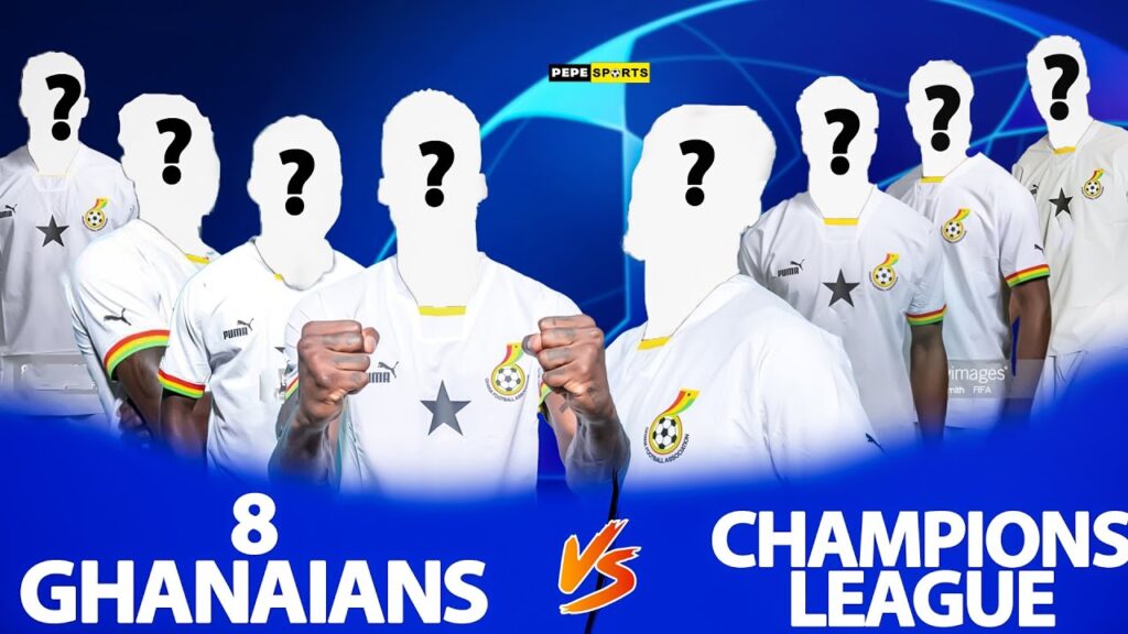 BLACK STARS 🇬🇭 PLAYERS IN UCL PARTEY,SOWAH,BAIDOO,SALISU,ZUBIERU,OSMAN IBRAHIM, PATRICK, SULEYMANA