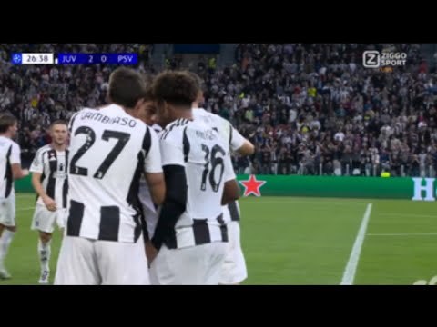 Gol di Weston McKennie, Juventus vs PSV (3-1) Tutti i gol e gli highlights dettagliati