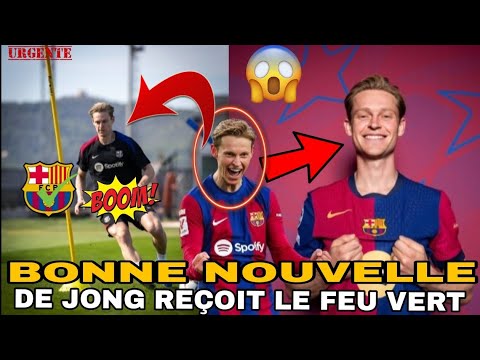 🚨 BOOM 🔥 Frenkie de Jong Retourne au FC Barcelone : Un Nouveau Chapitre Commence ! 😚