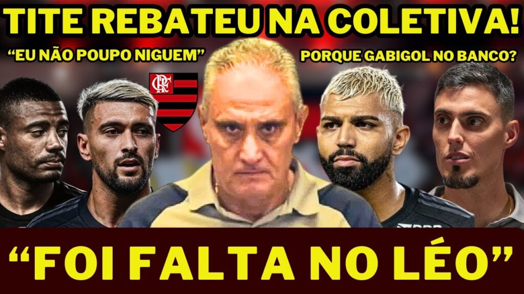 FLAMENGO CONFIRMOU AGORA! TITE NERVOSO! GABIGOL FORA! E+! NOTICIAS DO FLAMENGO! flazoeiro