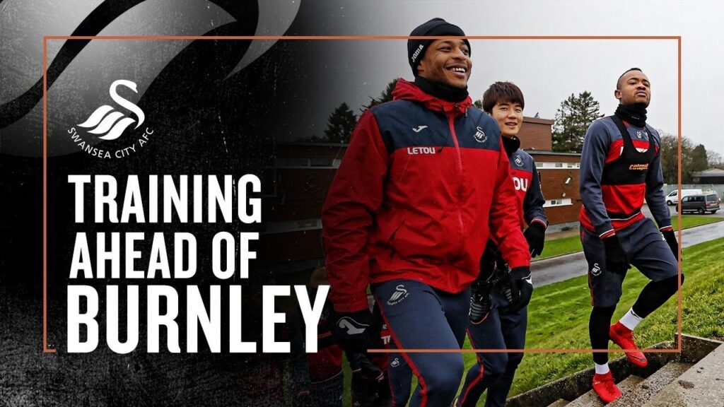 Training ahead of Burnley | Andre Ayew and Andy King 💪