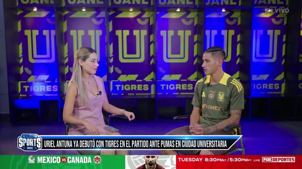 😎 ¡EL REFUERZO DE TIGRES! | EXCLUSIVA con Uriel Antuna | Total Sports