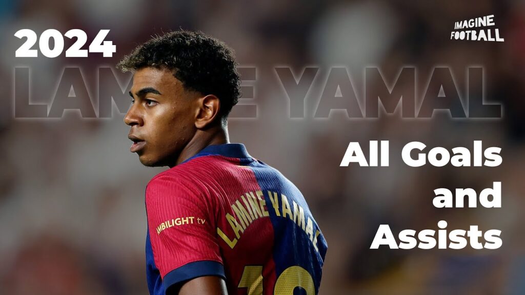 Lamine Yamal - All Goals And Assists for FC Barcelona  And Euros far - 2023/24
