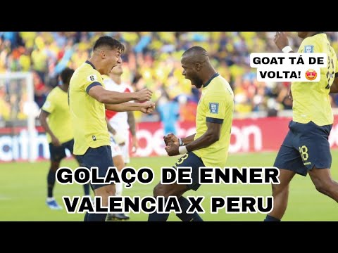 QUE GOLAÇO 🤩 | ENNER VALENCIA QUEBRA JEJUM E VOLTA A MARCA PELA SELECÃO DO ECUADOR