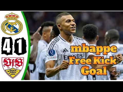 Real Madrid VS Stuttgart 4-1 all Goals Highlight Football Match 2024