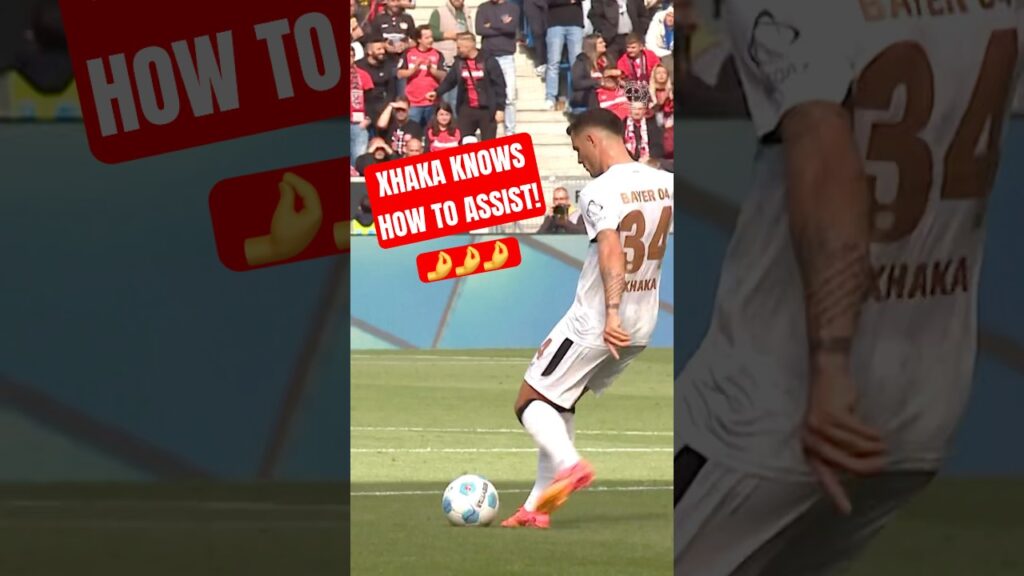 Granit Xhaka - the master of sugar sweet passes! 🤩🤌