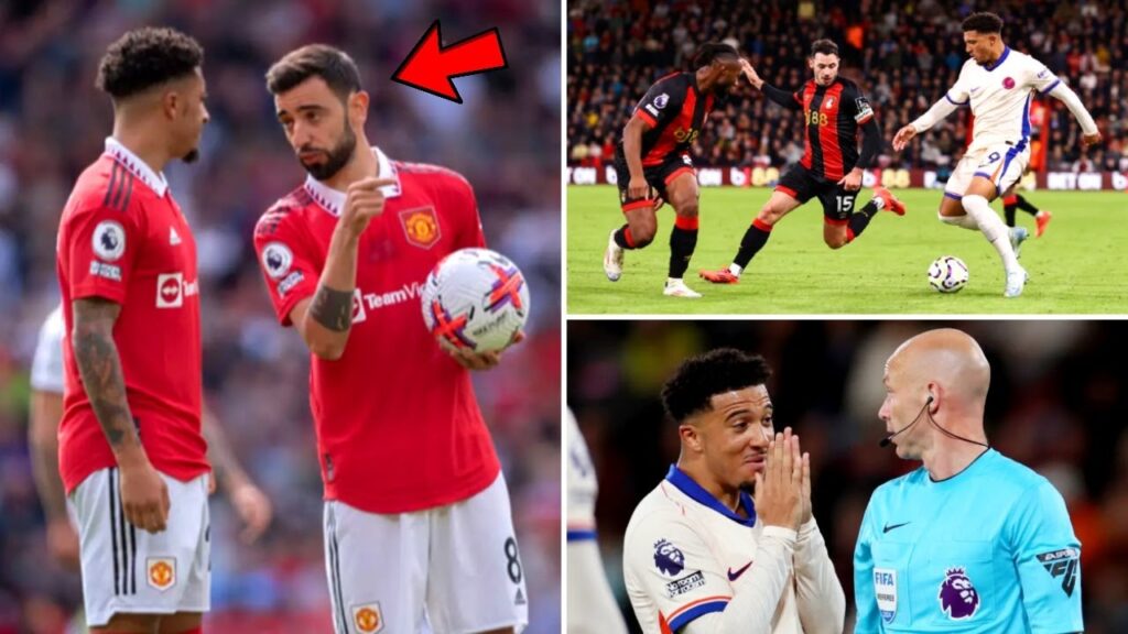 Bruno Fernandes Sends Surprising Six-word Message To Jadon Sancho After Impressive Chelsea Debut