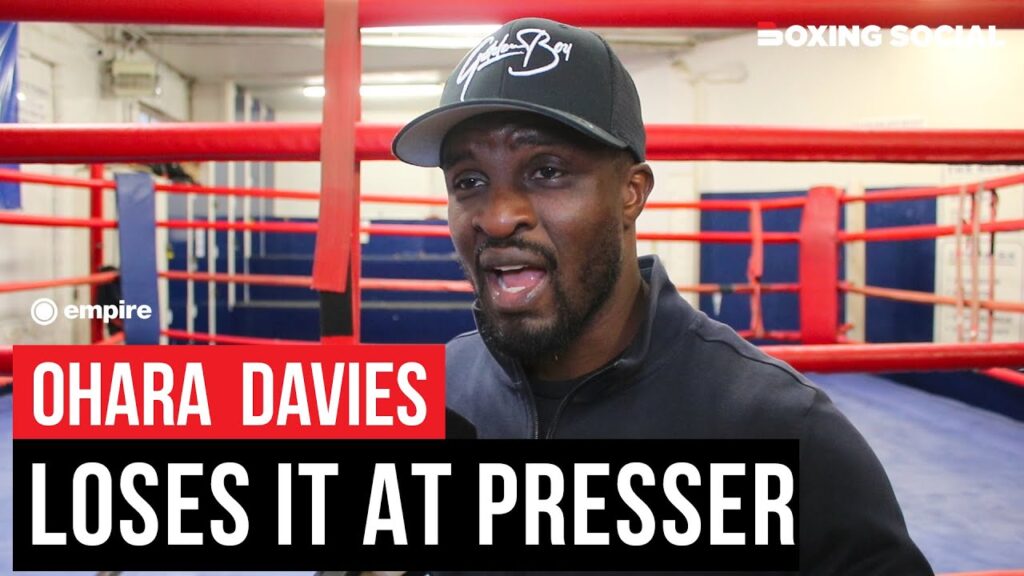 "F**K ALL YOU M*THERF**KERS!" - Ohara Davies GOES OFF On Press Conference Outburst
