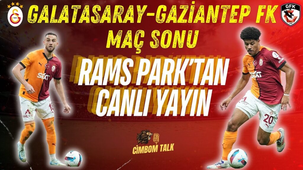 RAMS PARK’TAN CANLI | Galatasaray – Gaziantep FK Maç Sonu | Kadıköy’e Lider Gidiyoruz RAMS PARK'TAN CANLI | Galatasaray - Gaziantep FK Maç Sonu | Kadıköy'e Lider Gidiyoruz