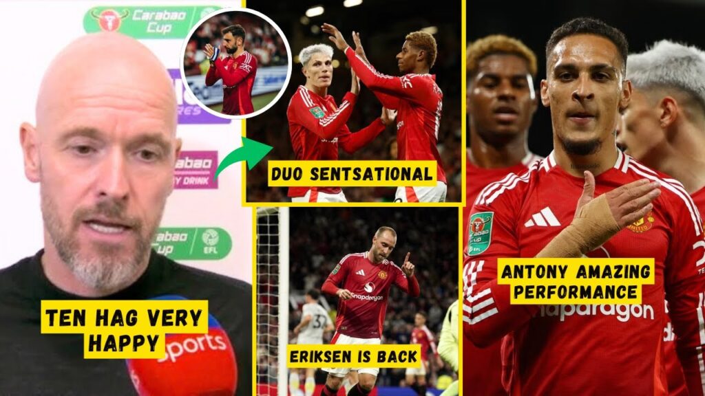 TEN HAG VERY HAPPY❗Rashford & Garnacho😍Eriksen Is Back👏Antony Amazing Performance😍Man Utd News