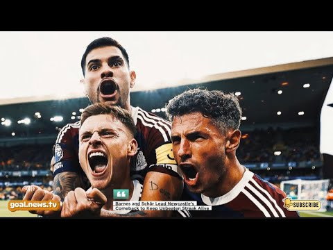 Newcastle’s Stunning Comeback: Schär and Barnes Shine in Victory Over Wolves