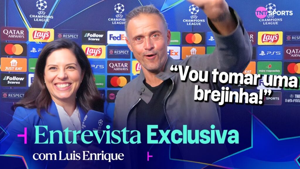 LUIS ENRIQUE É SINCERÃO SOBRE QUEM É A ESTRELA DO PSG ATUALMENTE E MANDA BEIJO PARA "MÃE BRASILEIRA"