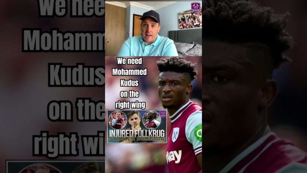 Are We Getting The Best From Mohammed Kudus On The Left Side 🤔 #coyi #whufc #westham