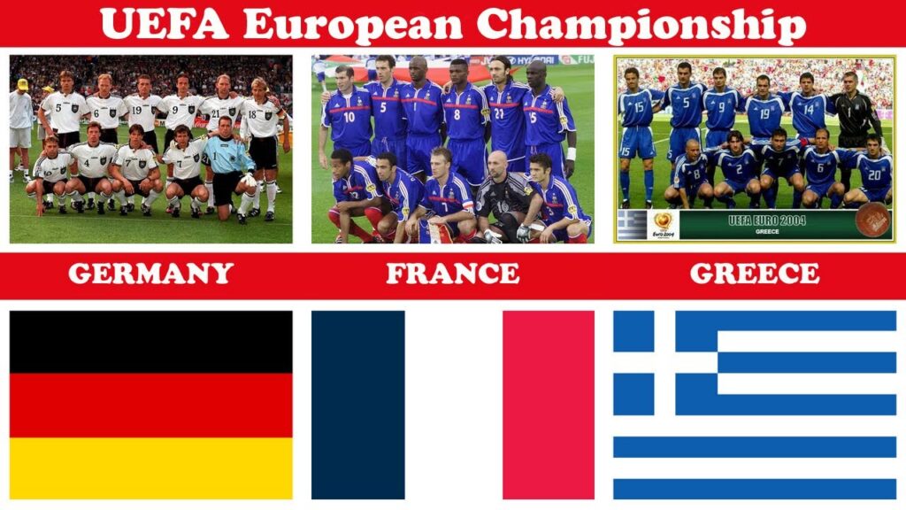 UEFA EURO CUP 2024! EUROPEAN CHAMPIONSHIP WINNERS 1960 - 2024!
