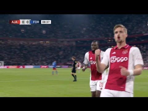 Kenneth Taylor Goal, Ajax vs Fortuna Sittard (2-0) All Goals and Extended Highlights