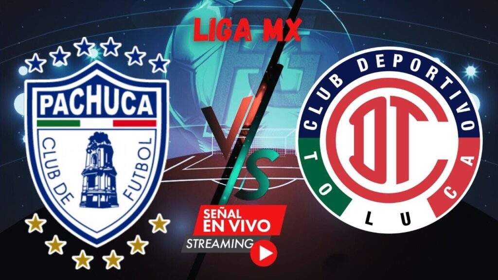 🔴🔥⚽Pachuca Vs Toluca se enfrentan en un emocionante duelo de la Liga mx fecha 8