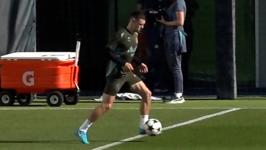 Phil Foden and Savinho BOTH TRAIN as Man City prepare for Inter Milan Champions League clash ⚽🥅