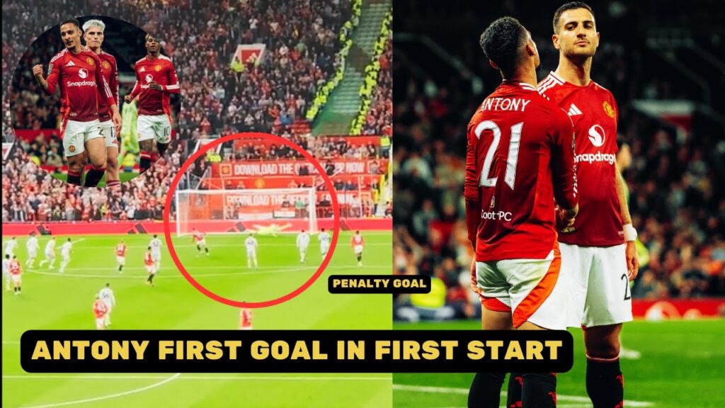 Antony Scored His First Goal Of The Season and Did Iconic Celebration With Diogo Dalot
