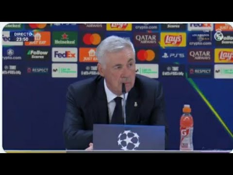 Conférence de presse d'apres match ( Réal madrid 3-1 Stuttgart) de Ancelotti. Endrick est trop fort