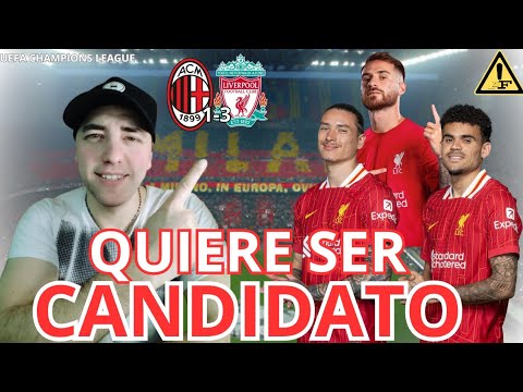 🚨NARRADOR ARGENTINO🇦🇷 SENTENCIA "LIVERPOOL es CANDIDATO a la CHAMPIONS LEAGUE 🔥"