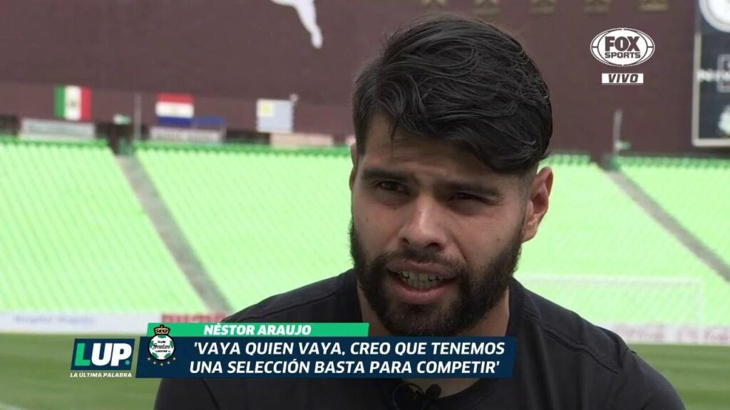 Néstor Araujo: "Hay algunos que sí saben y aún así critican"