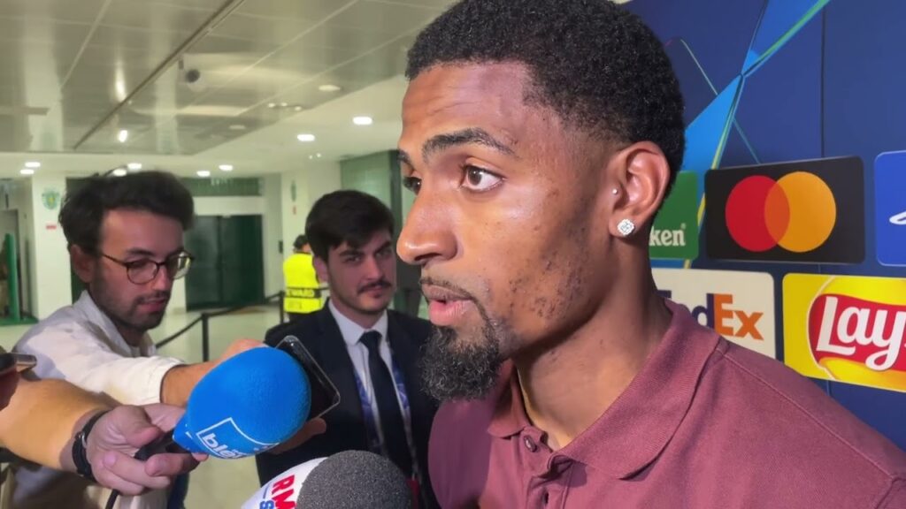 La déception d’Alexsandro après la défaite du LOSC face au Sporting CP en Ligue des Champions