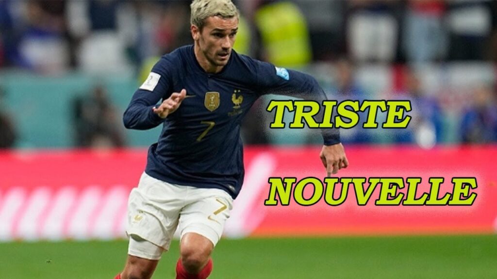 Antoine Griezmann annonce une triste nouvelle